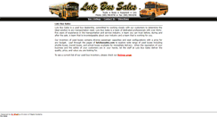 Desktop Screenshot of lutzbussales.com
